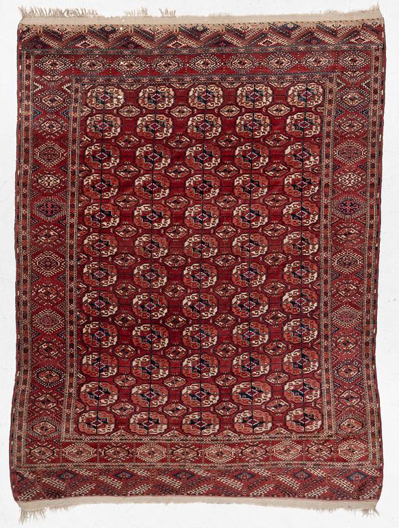 Carpet, Tekke, antique, approx. 285 x 220 cm.