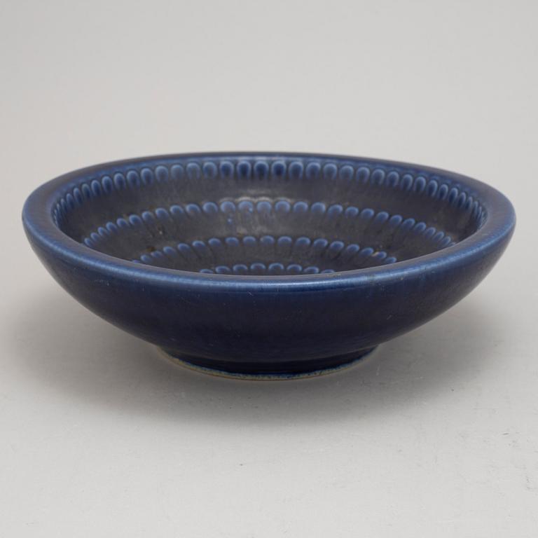 A stoneware bowl, Kåge verkstad, Gustavsberg, 1950's.