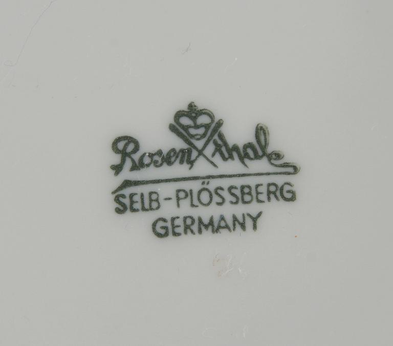 LOCKURNA, porslin. Rosenthal.