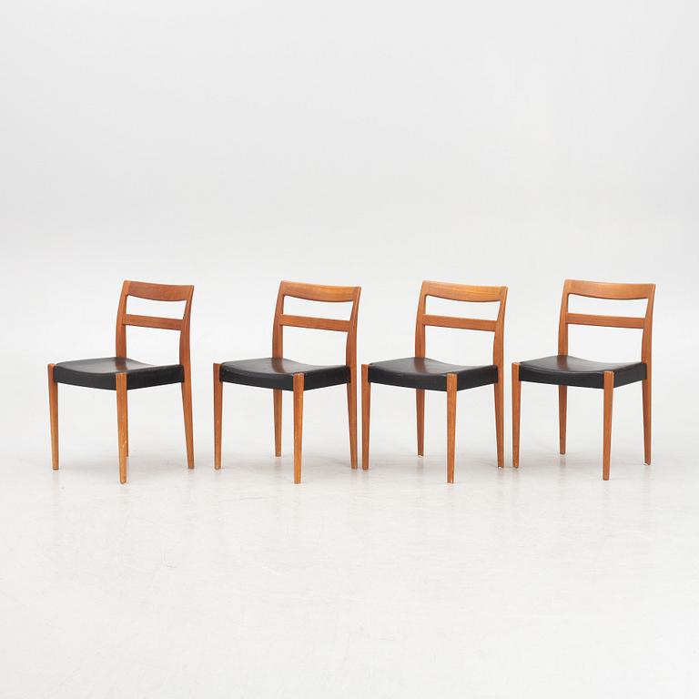Nils Jonsson, four "Garmi" chairs, Troeds, Sweden, 1960's.