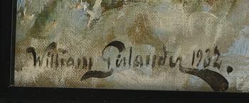 WILLIAM GISLANDER, olja på duk, signerad och daterad 1932.