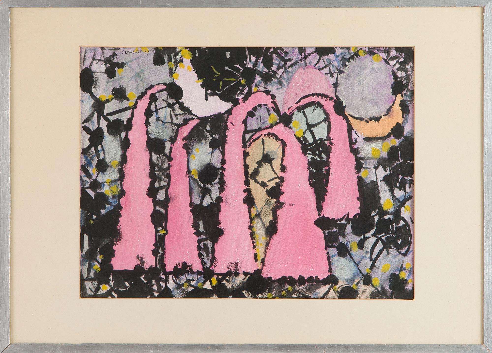 Rolf Sandqvist, Figurer.