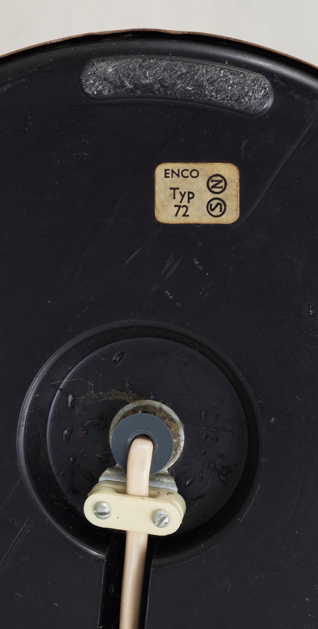 GOLVLAMPOR, 2 st snarlika, Enco, 1900-talets andra hälft.