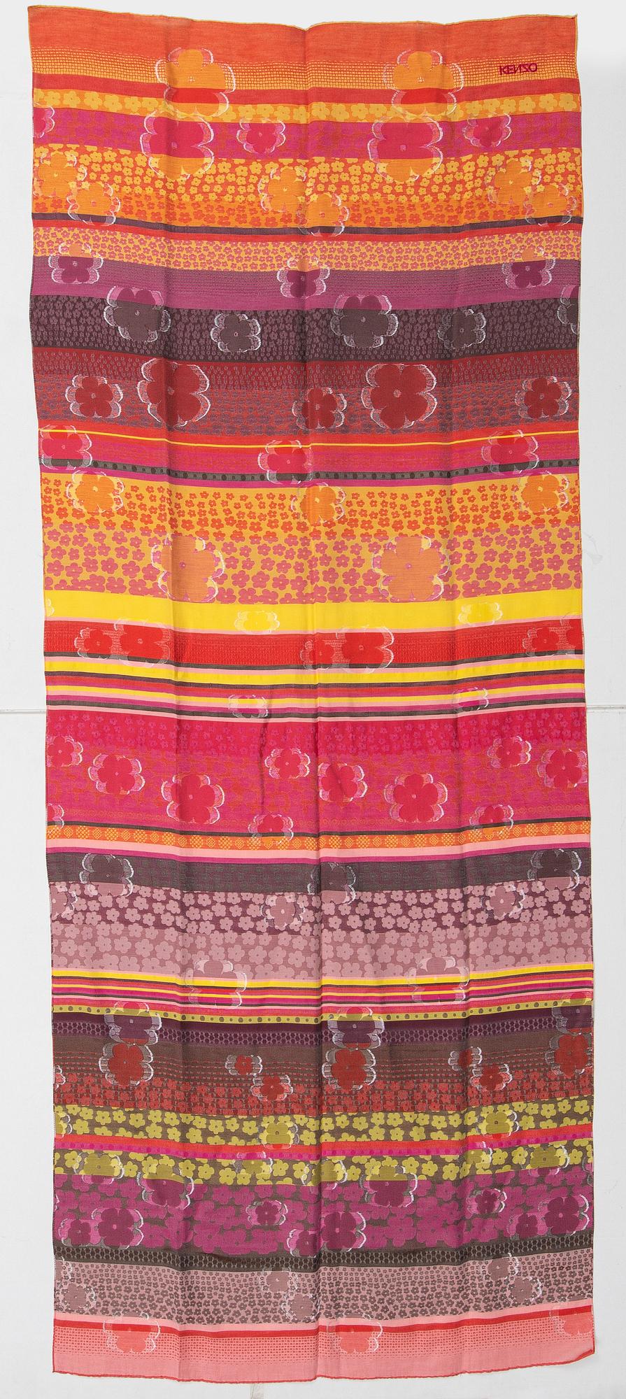 Three scarves by Missoni, Kenzo & Yves Saint Laurent.
