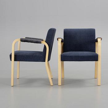 KARMSTOLAR, ett par, nr 26, Alvar Aalto, Artek.