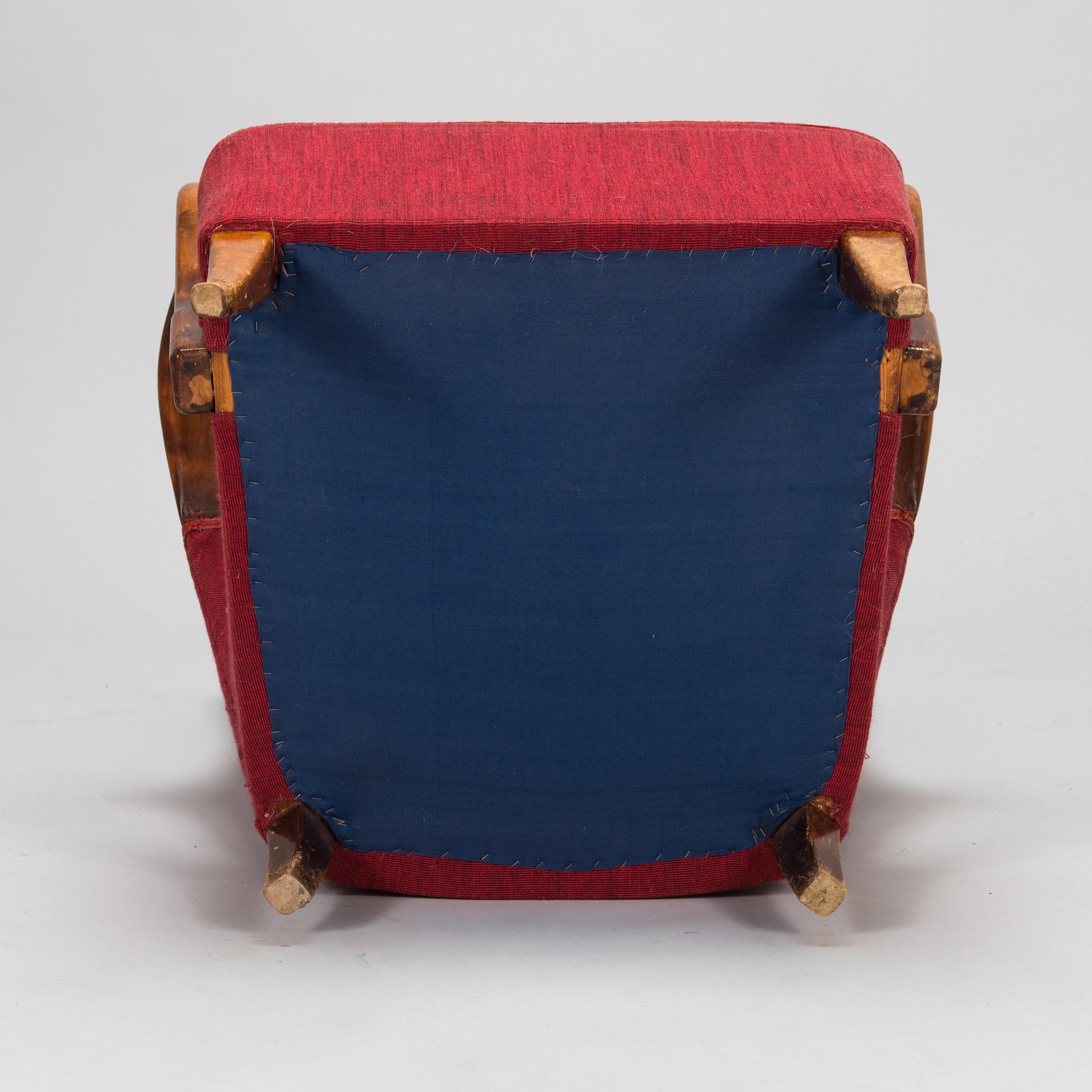 Nojatuoli, 1900-luvun puoliväli.