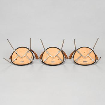 Hans J. Wegner, six mid-20th century 'PP701' armchairs for Johannes  Hansen Denmark.