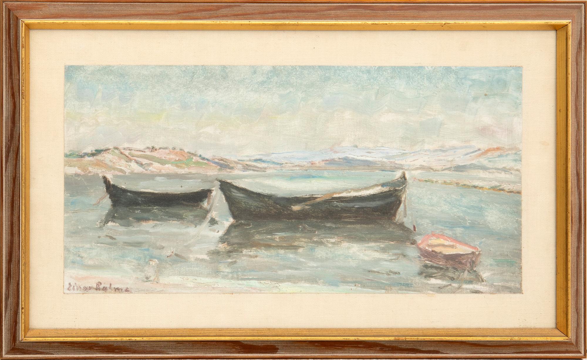Einar Palme, Boats in the Cove.
