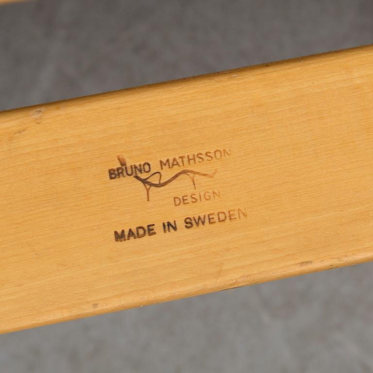 A pair of 'Eva' easy chairs by Bruno Mathsson, second half of the 20th century.