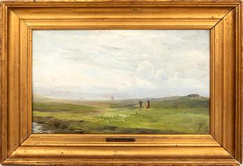 Theodore Esbern Philipsen, oil on canvas, signed.