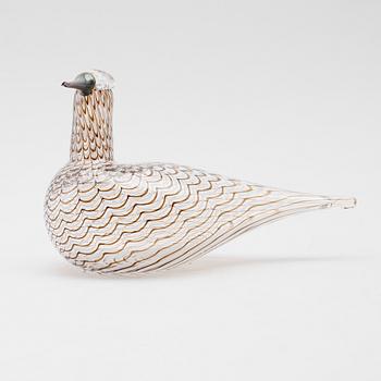 FIGUR, glas, Oiva Toikka, Nuutajärvi, signerad.