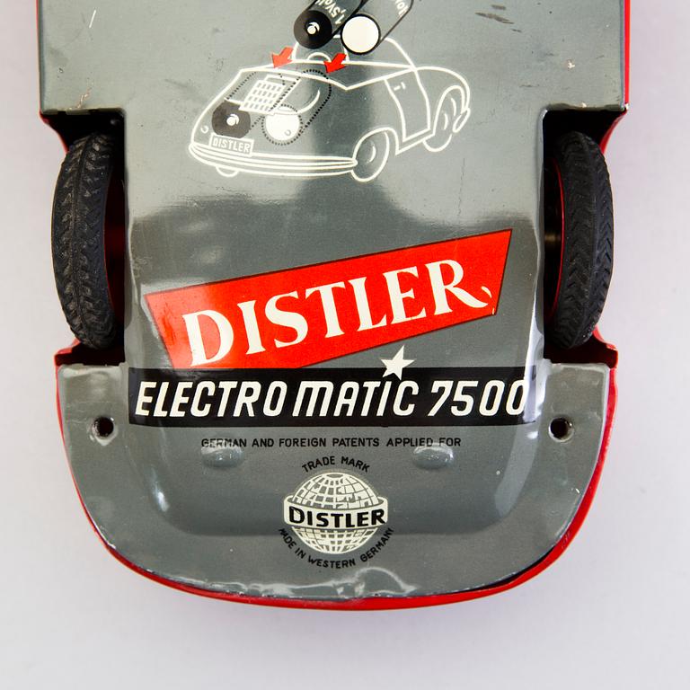 A tinplate Distler Electro Matic 7500, Germany, 1950s.