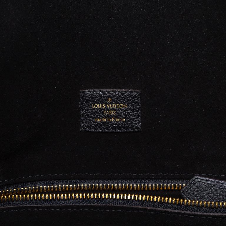 Black Parnassea Python Handle Babylon Tote Bag.