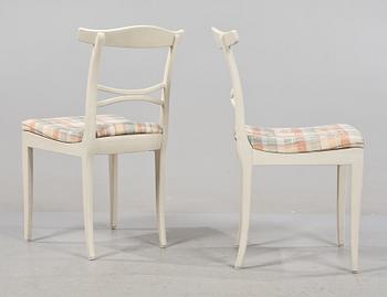 STOLAR, ett par, Carl Malmsten, Bodafors, 1960.
