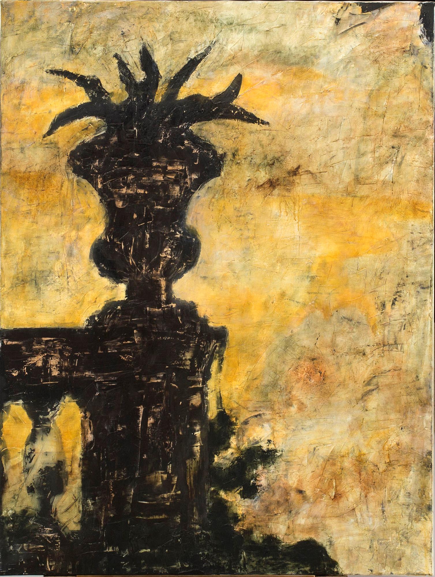 JETTE RANNING, Olja på duk, a tergo signerad o daterad Paris, 91.