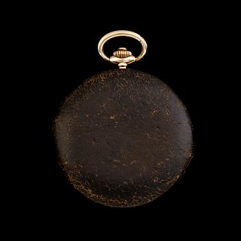 FICKUR, 14K guld, savonett, 1900-talets första hälft.