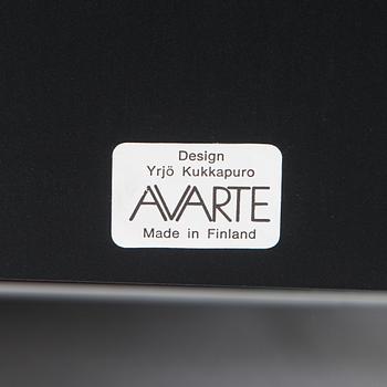 Yrjö Kukkapuro, A 1980s  'Experiment' open armchair for Avarte, Finland.