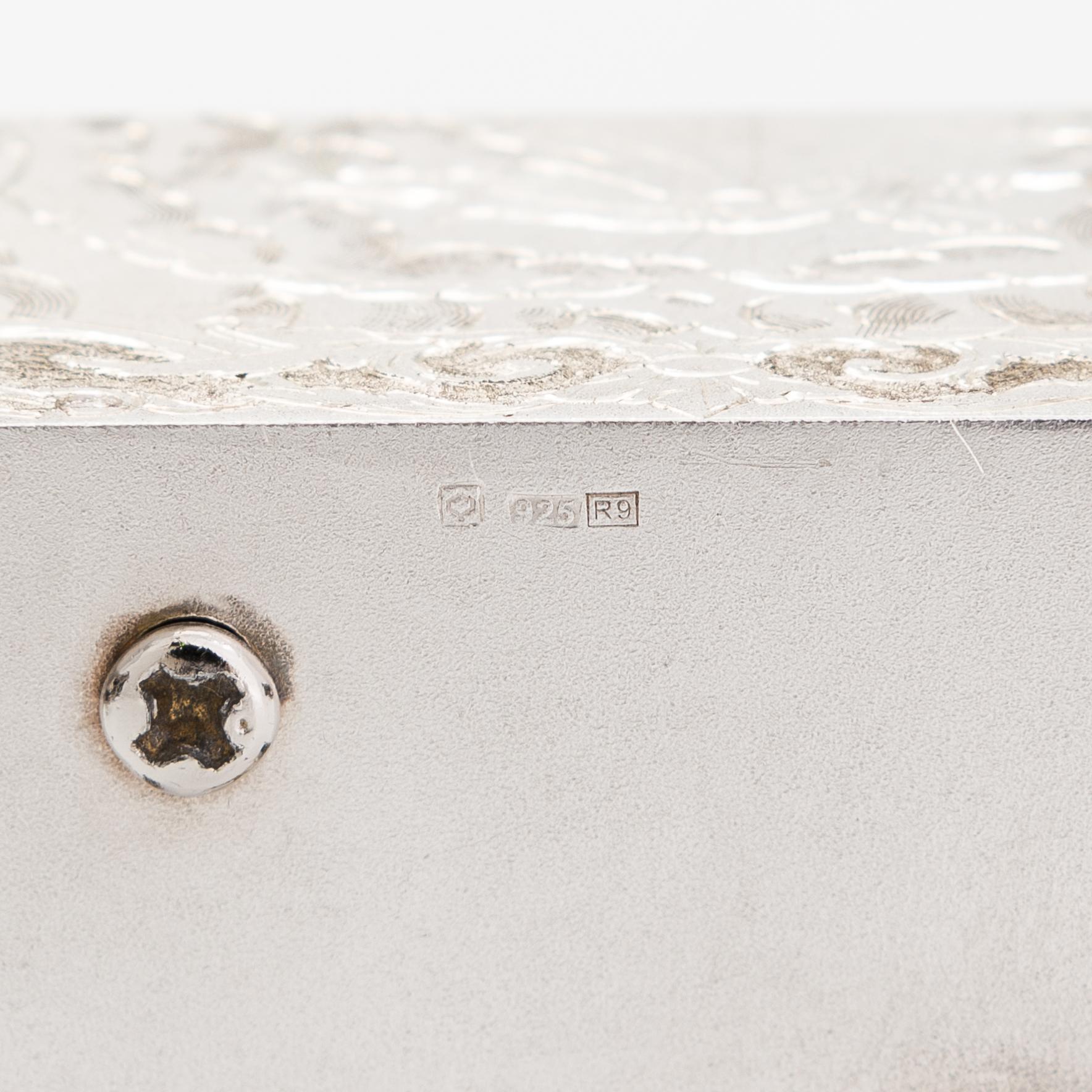 Mikko T. Pyykönen, 'Laputa', a music box in sterling silver, 2018. Unique.