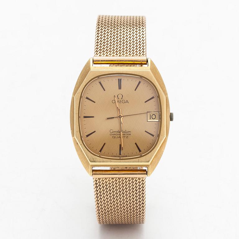 Omega, Constellation, Chronometer, wristwatch, 33 mm.
