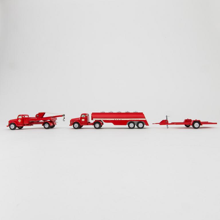 Three diecast Tekno vehicles Denmark 1960s.