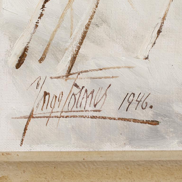 INGE TÖRNER, olja på duk, signerad och daterad 1946.