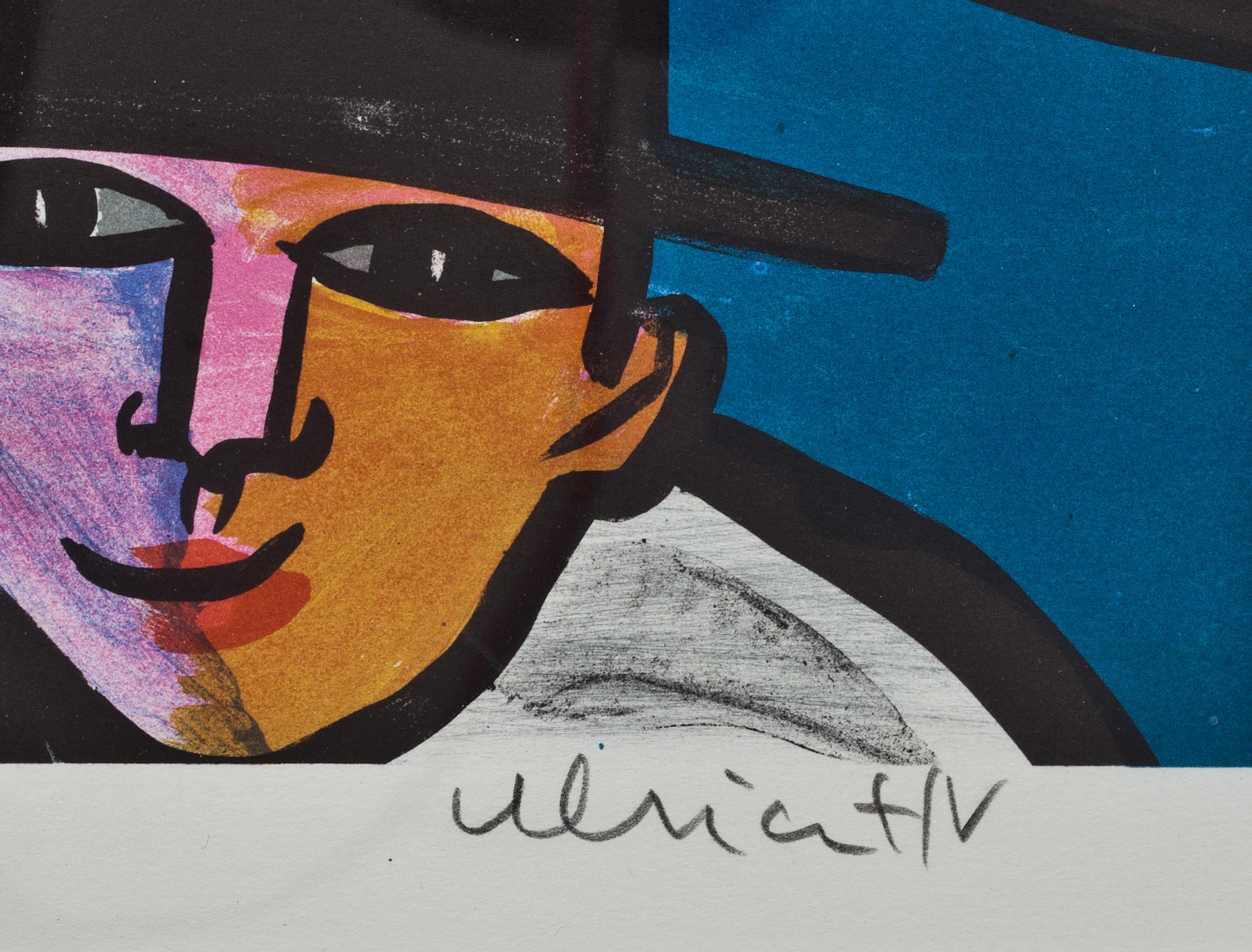 ULRICA HYDMAN-VALLIEN, färglitografi, signerad och numrerad 130/1600.