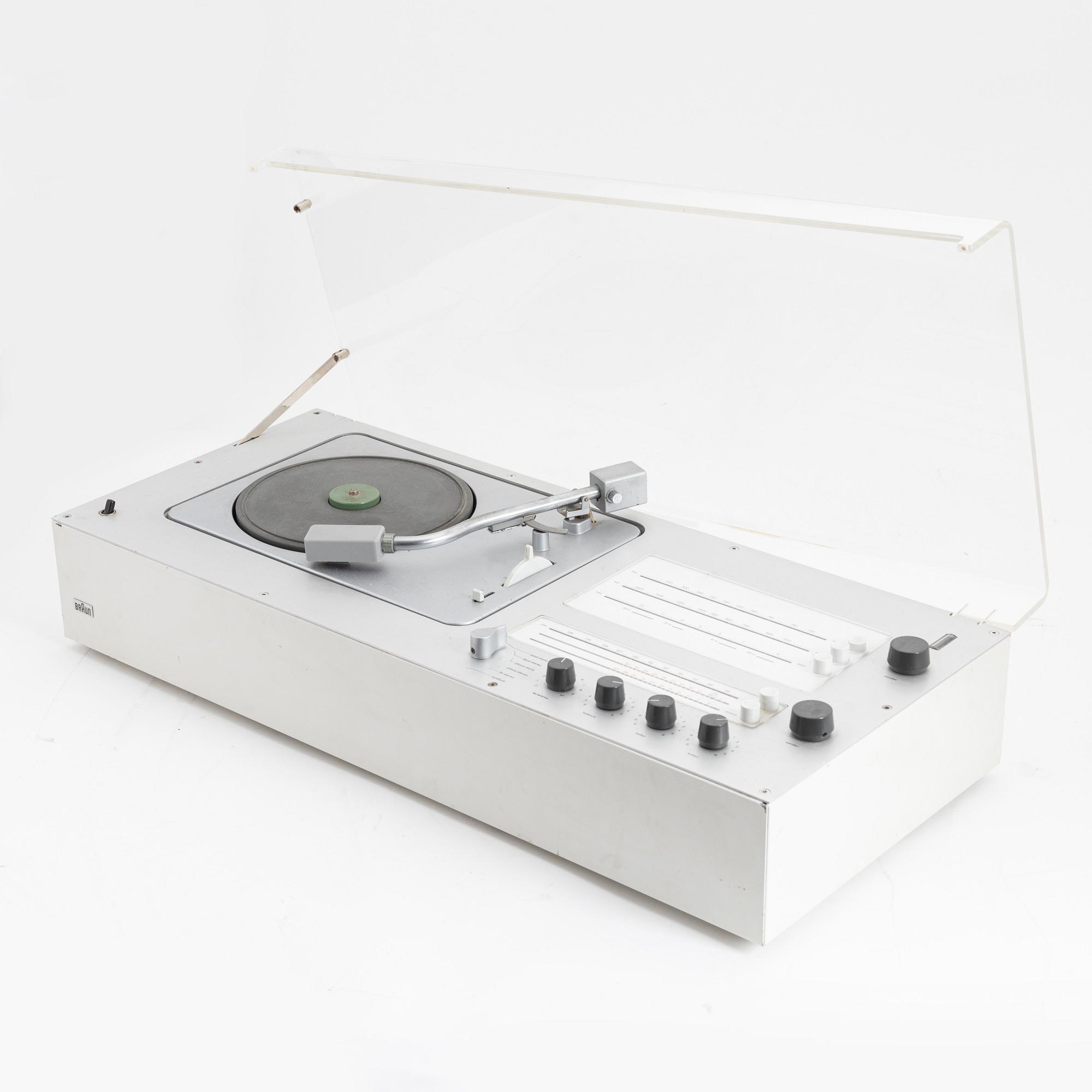 Dieter Rams, skivspelare, Audio 1M, Braun.