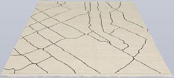 A Moroccan carpet, 202 x 154 cm.