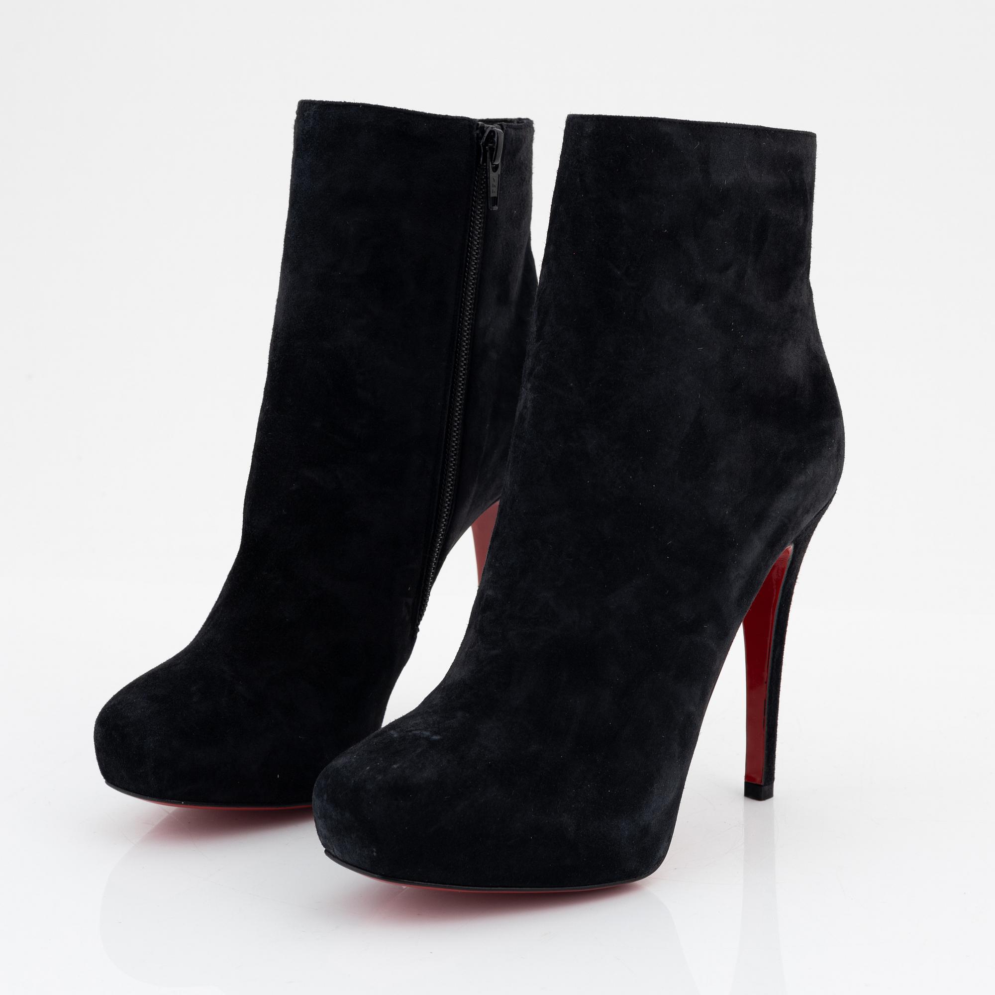 Christian Louboutin, stövletter, storlek 37 1/2.