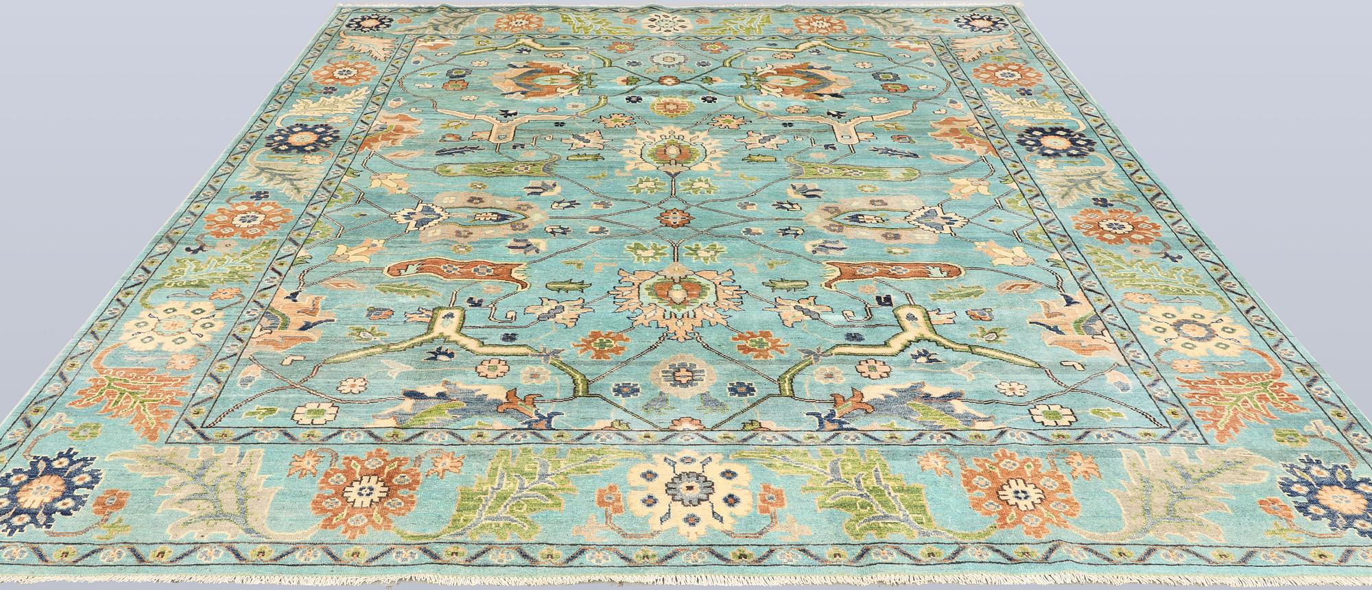 A rug, Ziegler design, approx. 290 x 235 cm.