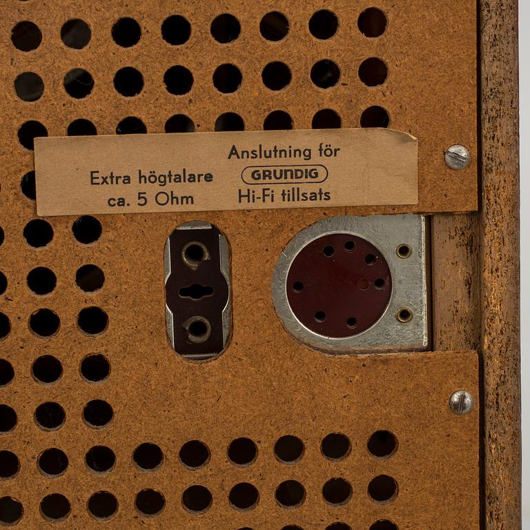 RADIOGRAMMOFON, Grundig, 1900-talets mitt.