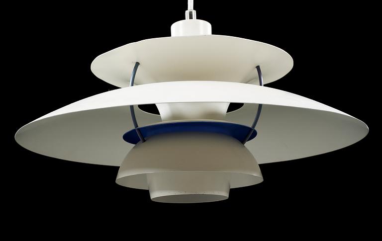 TAKLAMPA, "PH-lampa" design Poul Henningsen för Louis Poulsen, 1900-talets fjärde kvartal. Diameter 50 cm.