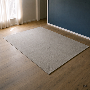 Rug, flat weave, 'Osaka Chevron', Minotti, Italy, approximately 282 x 225 cm.
