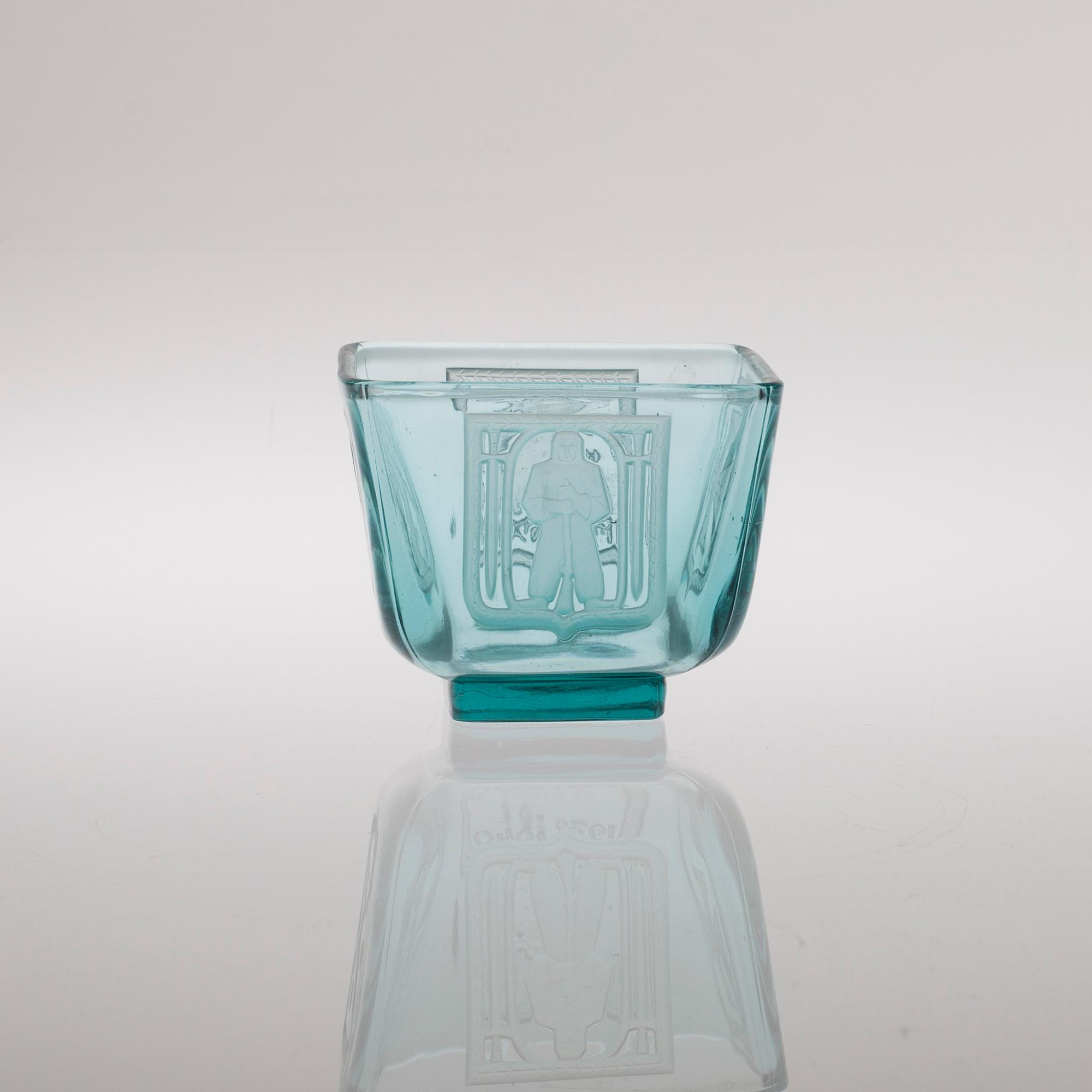 MALJA, lasia "Mottimalja" 1939-1940, Riihimäen Lasi Oy.