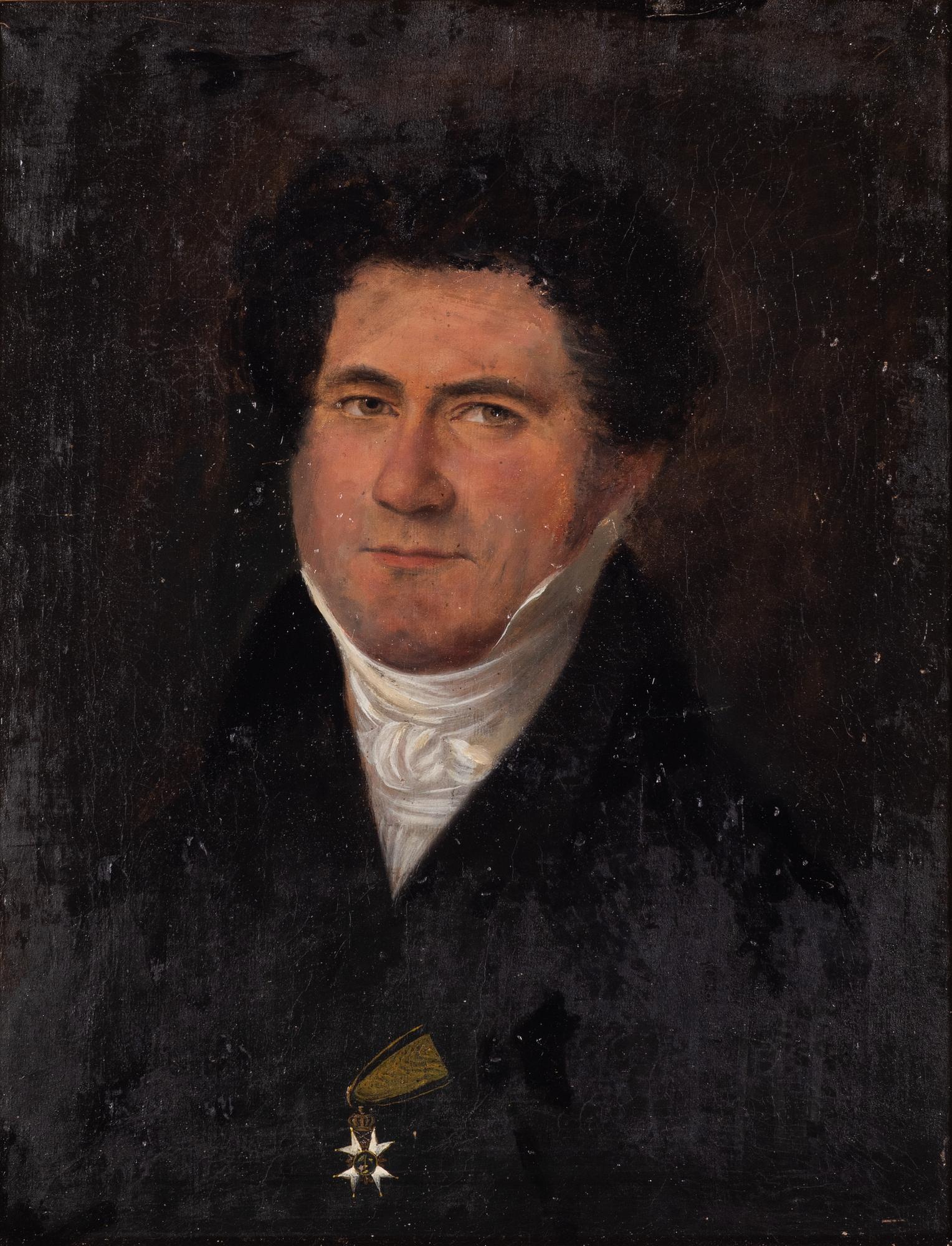 Carl Peter Lehmann, "Mikael Adolf Blûm" (1785-1864) and his wife "Charlotta Sofia Ulrika Mörner af Morlanda" (1796–1857).