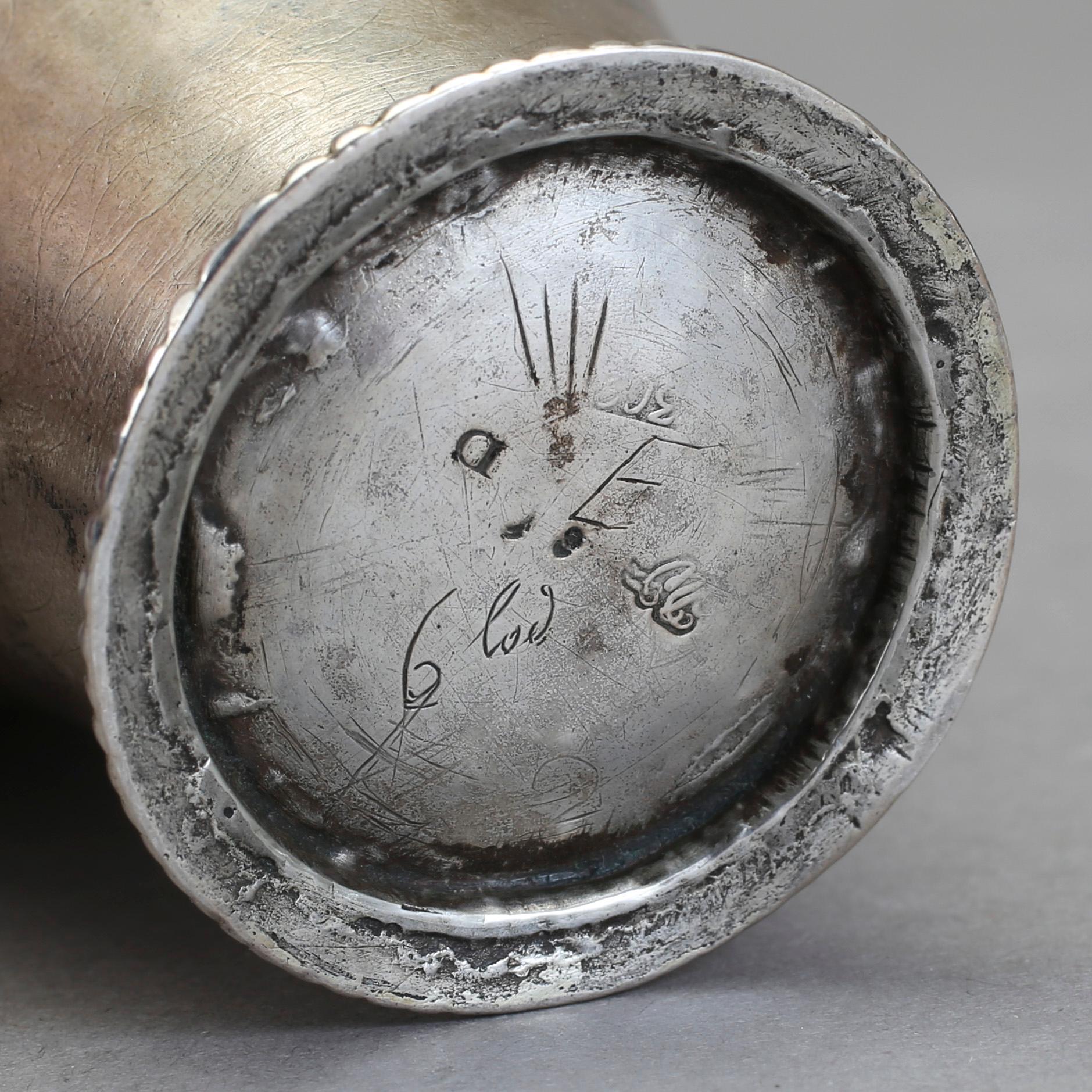 BÄGARE, silver, okänd mästare, Sverige, 1762. Vikt ca 78g.