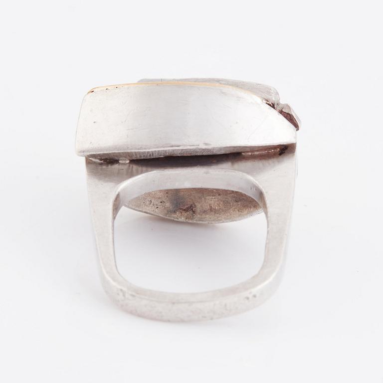 Rey Urban, a sterling silver ring, Stockholm 1981.