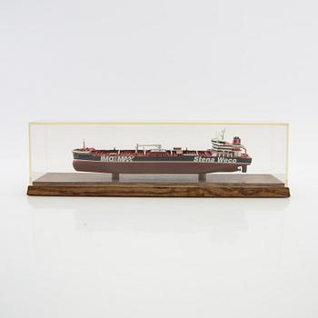 Modellbåt "Stena Weco" Modelbau Conrad sent 1900-tal.