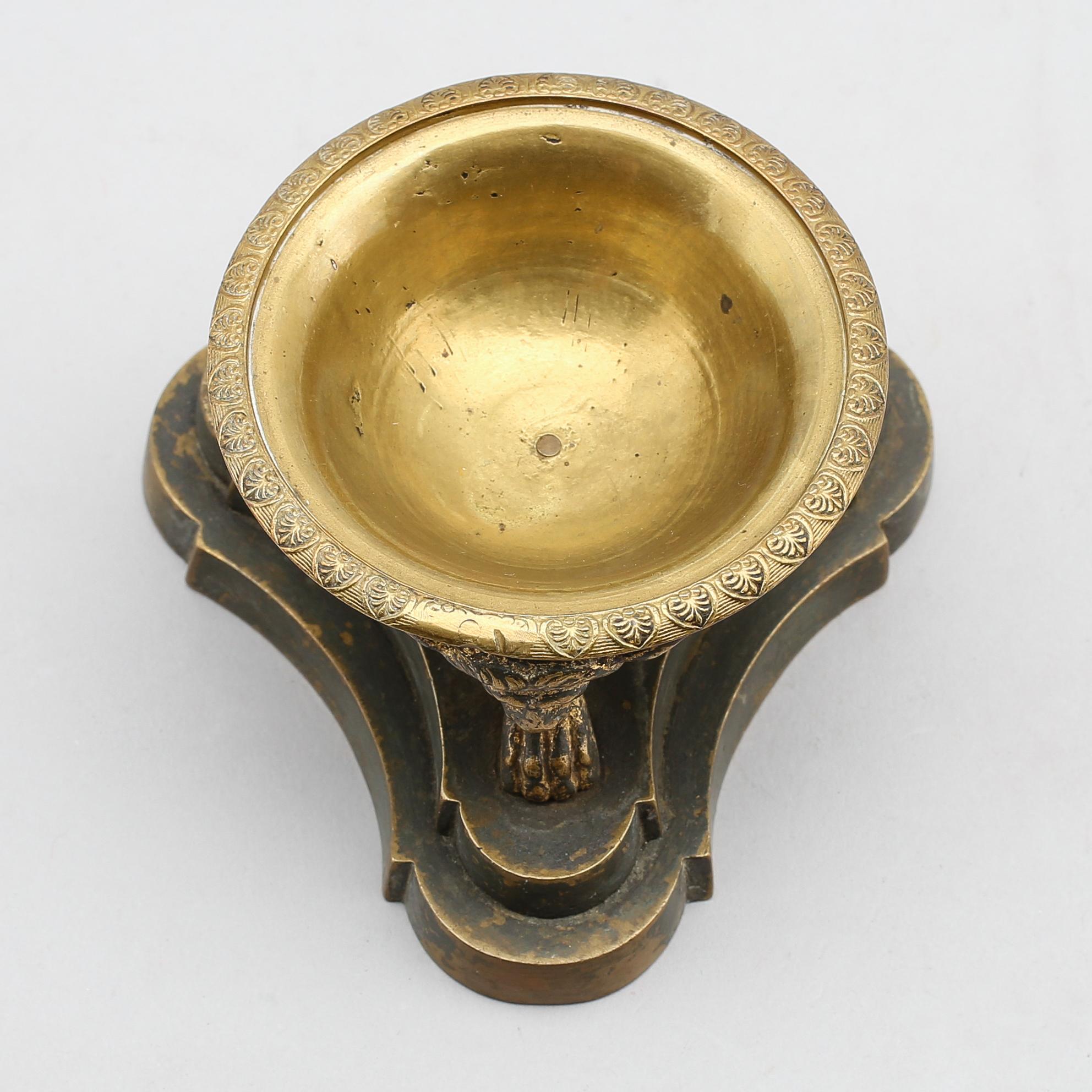 SALTKAR, brons, empire, 1800-talets första hälft.