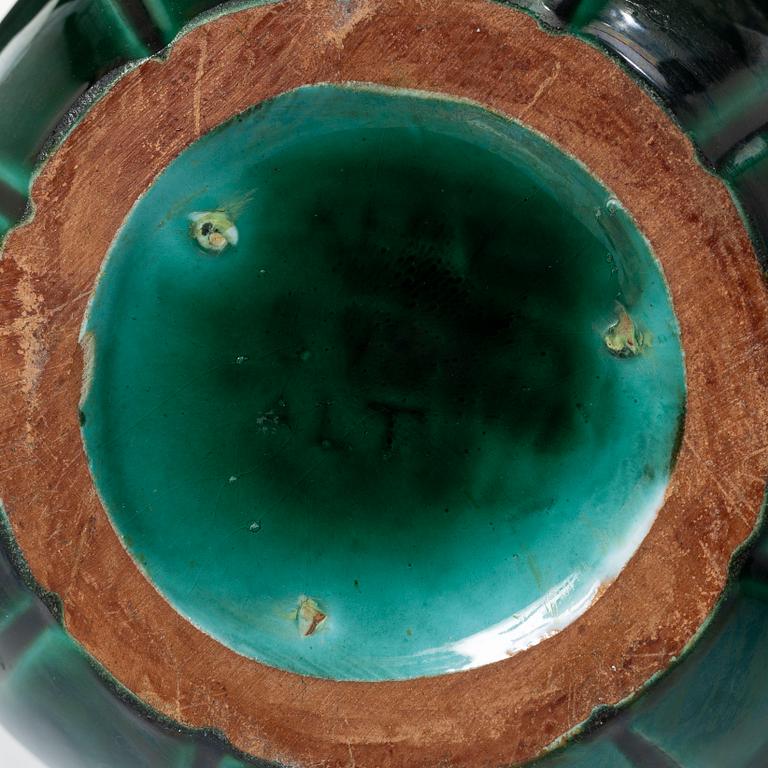 Anna-Lisa Thomson, vaser, ett par, ”Adria”, Upsala Ekeby, 1900-talets mitt.