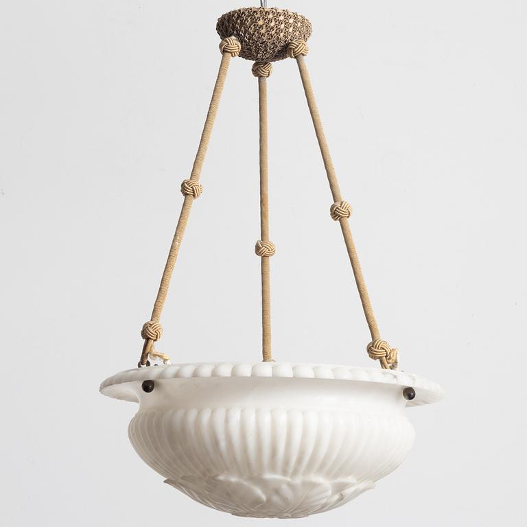 A ceiling lamp, 1920s.