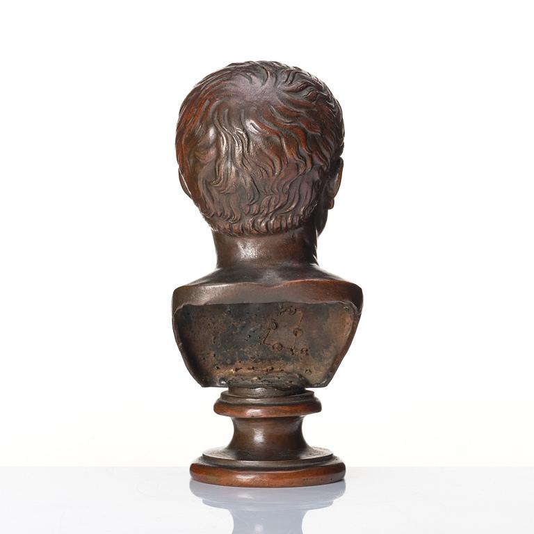 A French bust of Julius Caesar, 19th century.