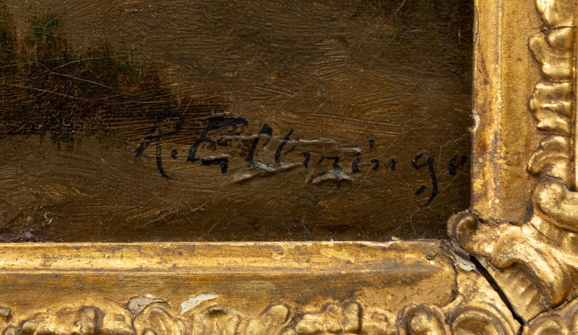 Okänd konstnär, 1800-tal, Hovslagaren.