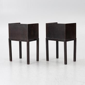 Axel Einar Hjorth, a pair of 'Typenko' bedside tables, Nordiska Kompaniet, 1933.