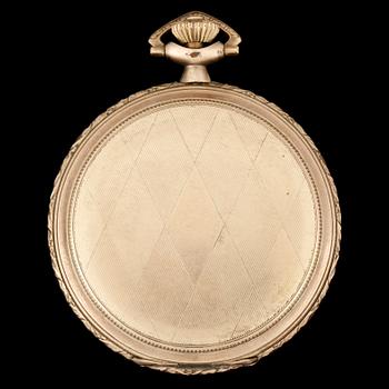 HERRFICKUR, gulddoublé. Urtavlan märkt Roa Watch Co Genéve.