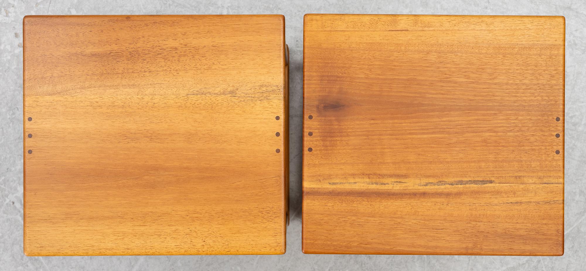 Carl Malmsten, set table, 2 pieces, "The Sleigh".