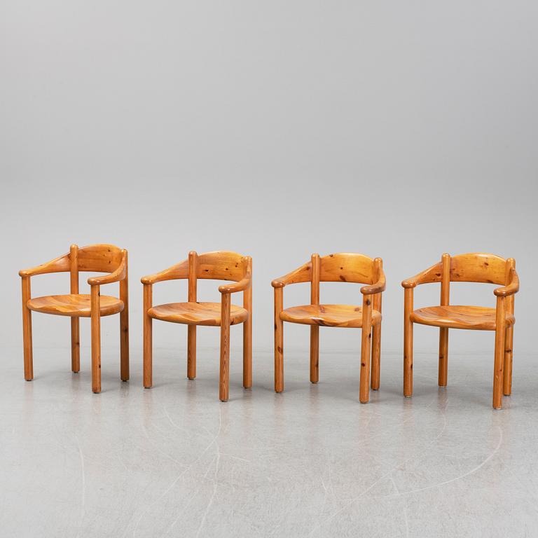 RAINER DAUMILLER, stolar 4 st, Hirtshals Furniture A/S, Danmark 1960-/1970-tal.