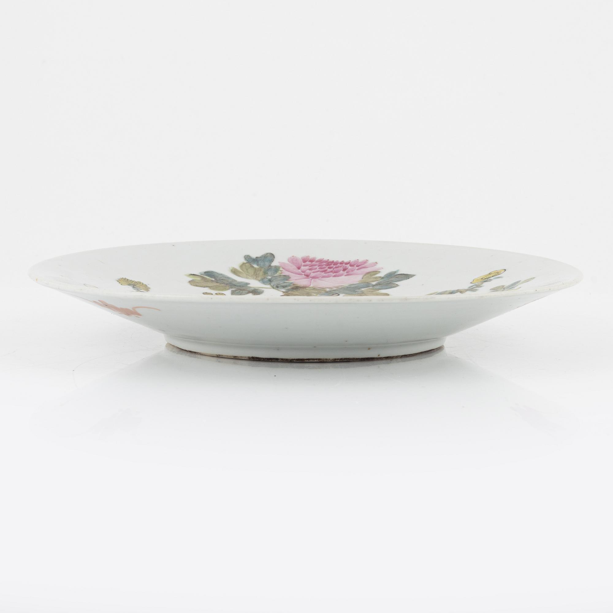 Fat, porslin, Kina, 1900-tal.