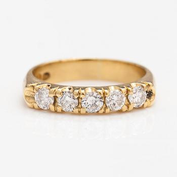 SORMUS, 18K kultaa, timantteja n. 0.50 ct yht. Suomi.