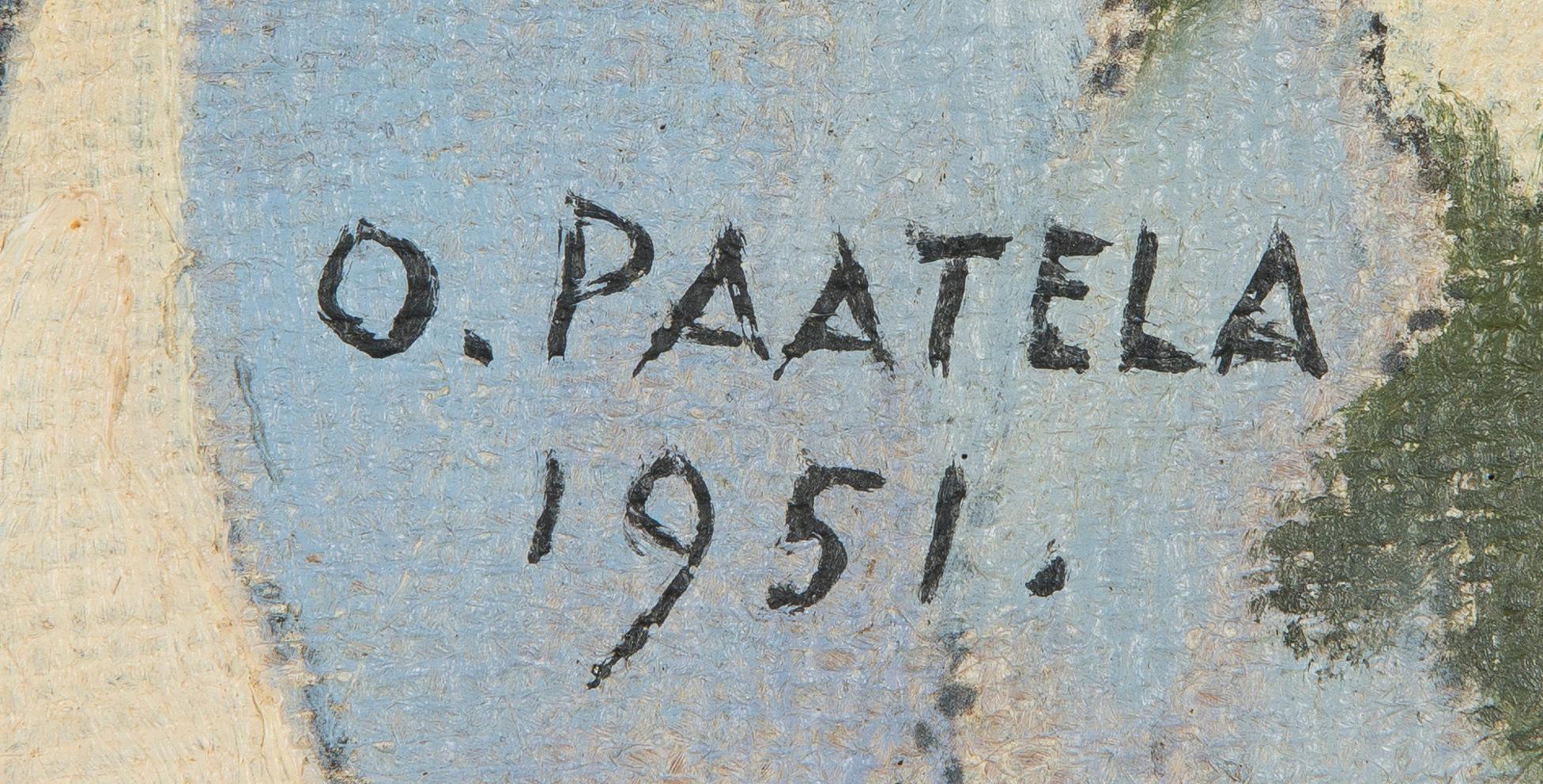 Oskari Paatela, Vinter landskap.